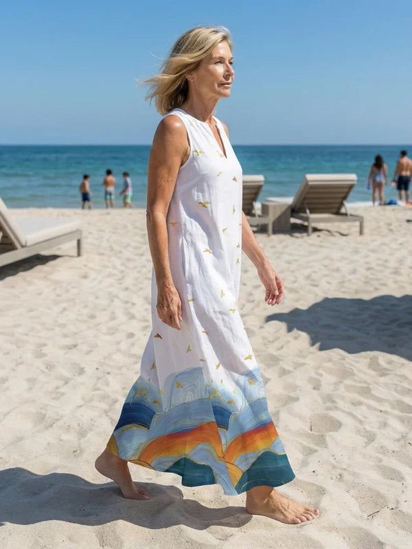 Maxi Dress Women Relaxed Fit Casual Summer