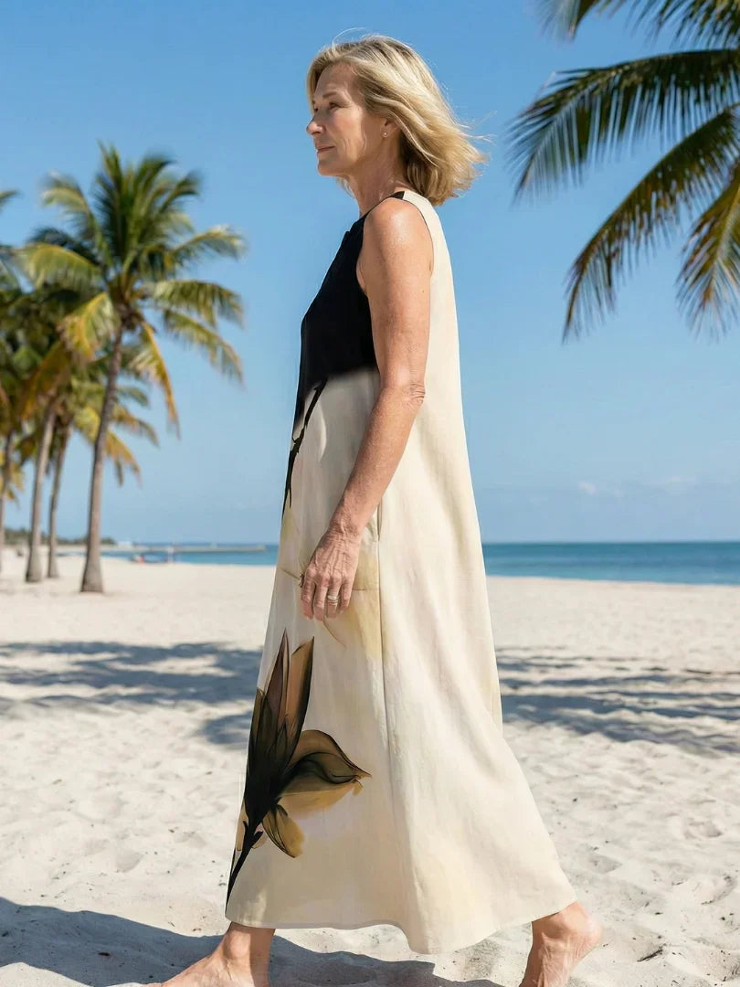Maxi Dress Women Sleeveless Relaxed Fit Casual