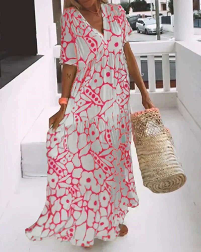 Summer Dress Women Regular Fit Casual