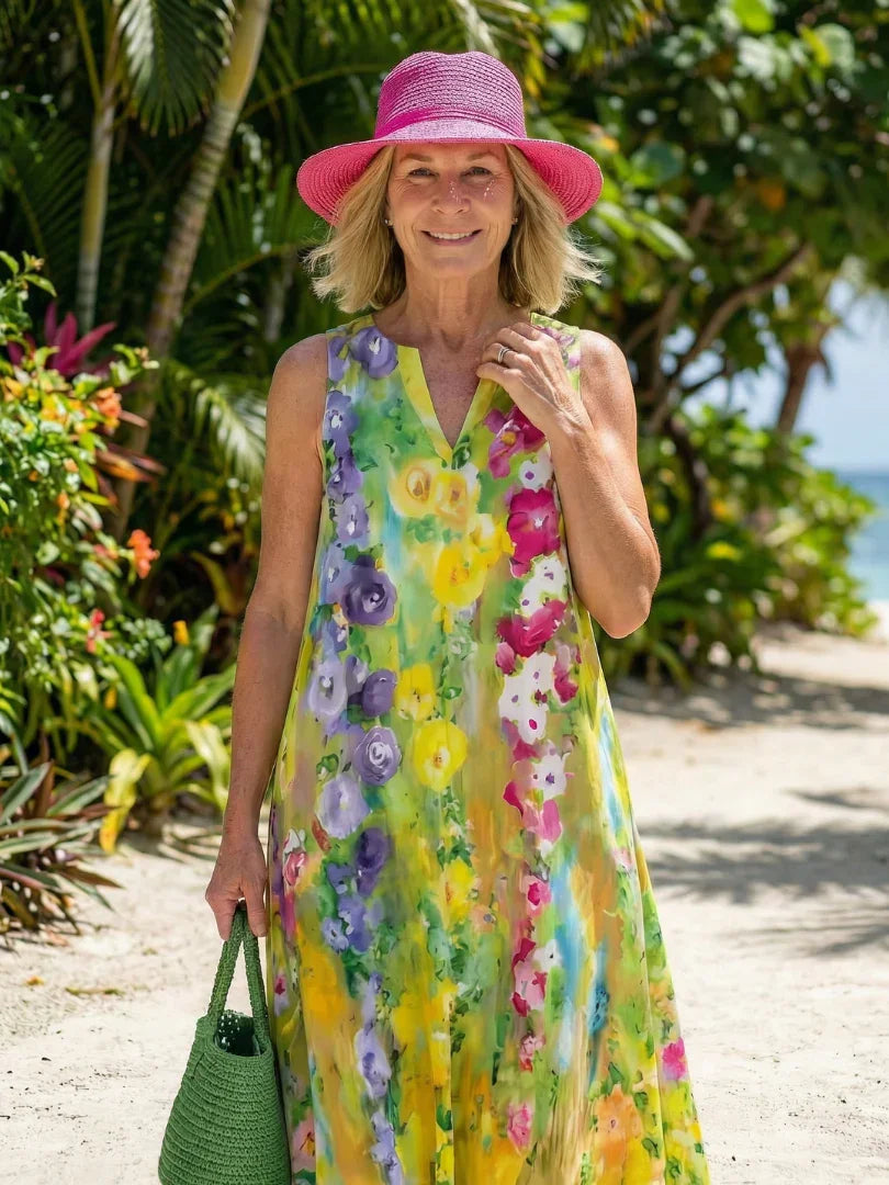 Maxi Dress Women Relaxed Fit Casual Summer