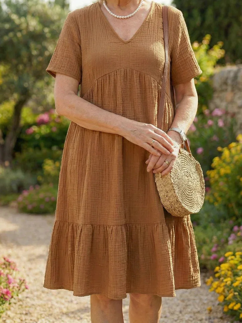 Woven Dress Women Relaxed Fit Casual Summer