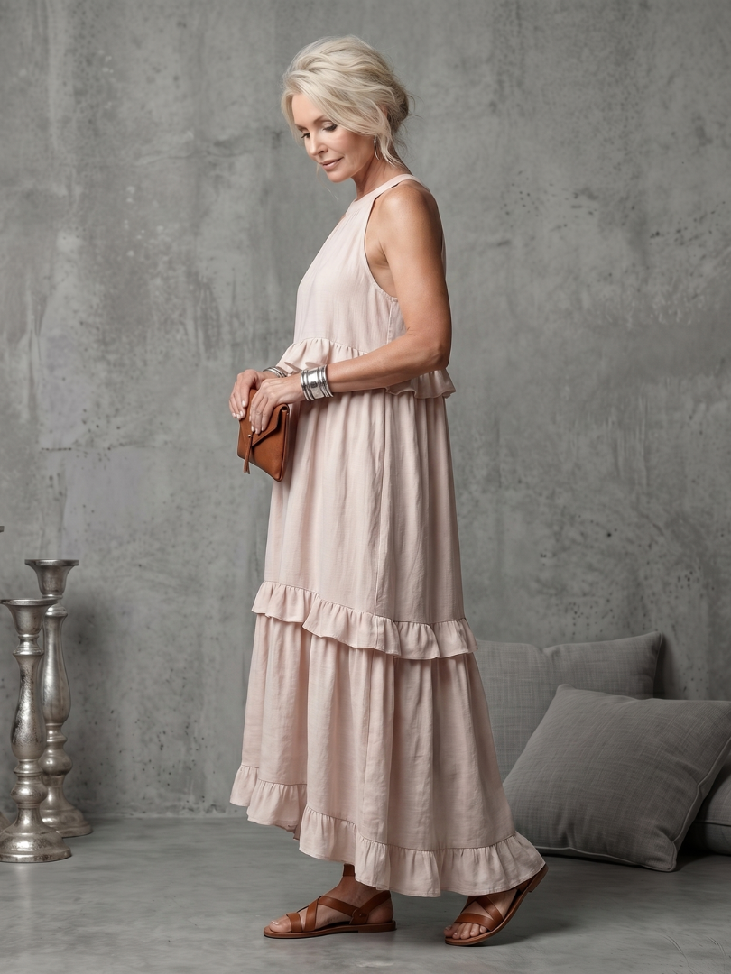 Maxi Dress Women Relaxed Fit Casual Summer