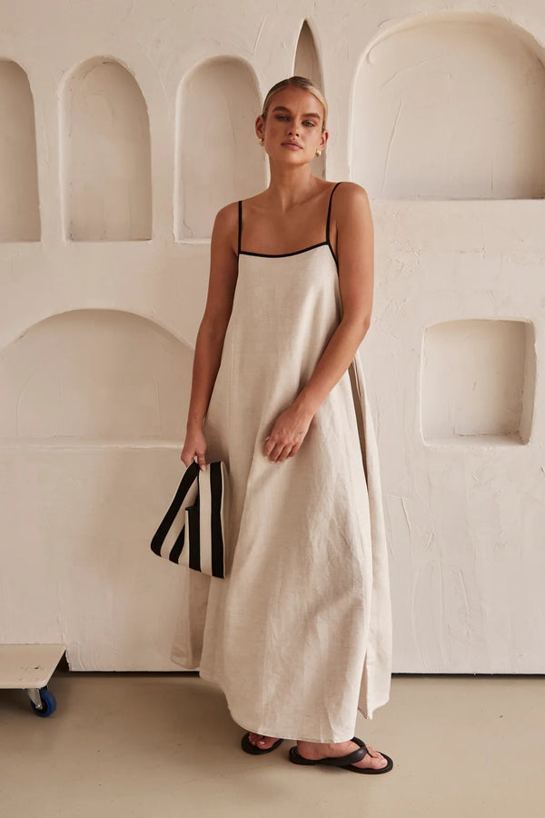 Maxi Dress Women Loose Fit Casual Summer Minimalist