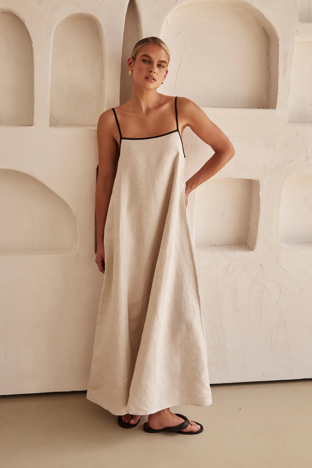 Maxi Dress Women Loose Fit Casual Summer Minimalist