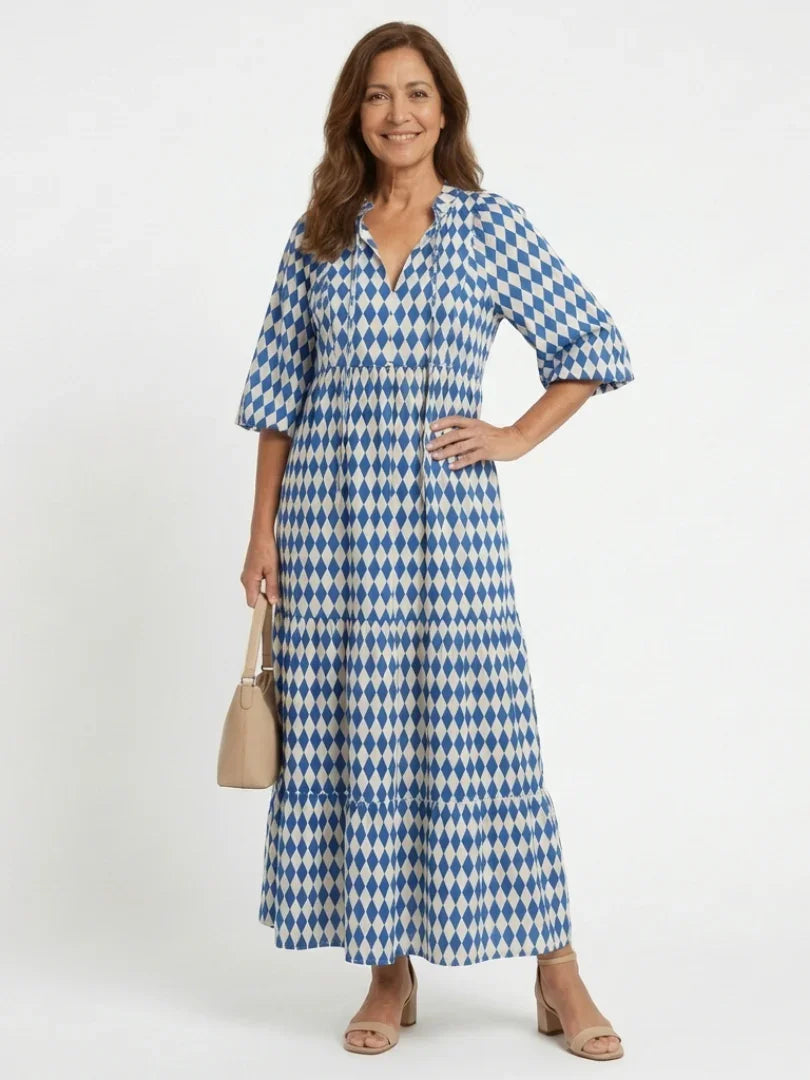 Midi Dress Women Relaxed Fit Casual Summer