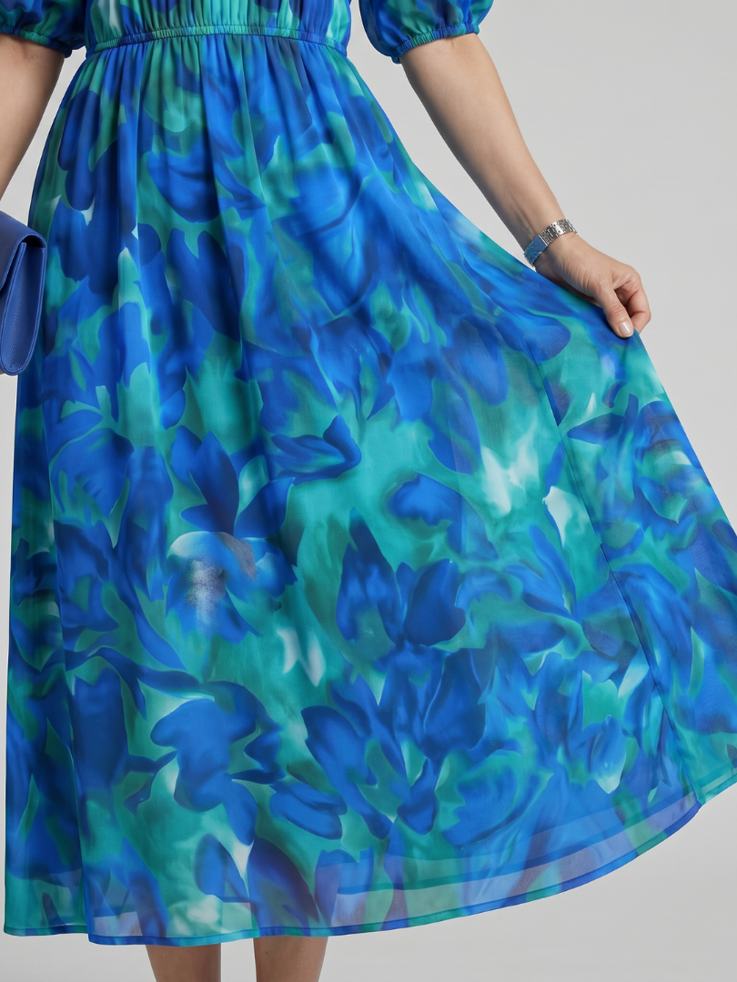 Midi Dress Women Relaxed Fit Casual Summer