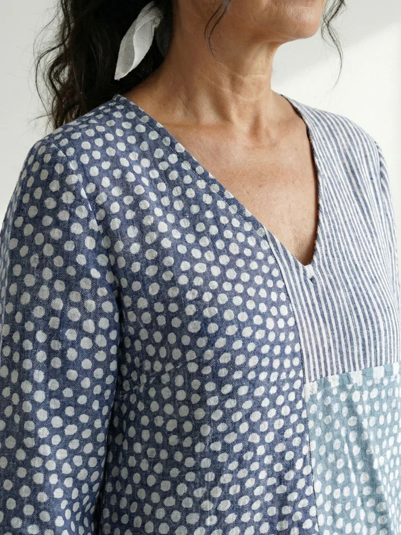 Midi Dress Women Relaxed Fit Casual