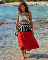 Midi Dress Women Relaxed Fit Casual Summer