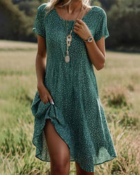 Summer Dress Women Regular Fit Casual
