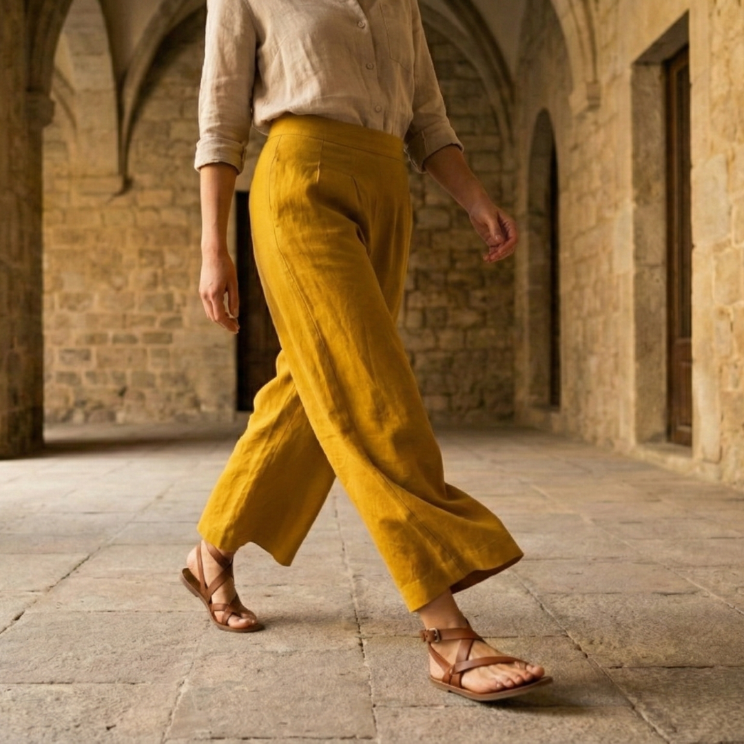 Wide Leg Trousers Women Relaxed Fit Casual