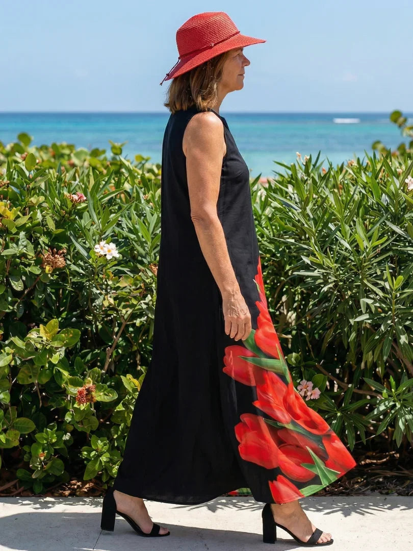 Maxi Dress Women Relaxed Fit Casual Summer
