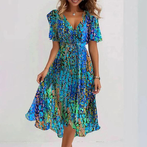 Summer Dress Women Regular Fit Casual Elegant