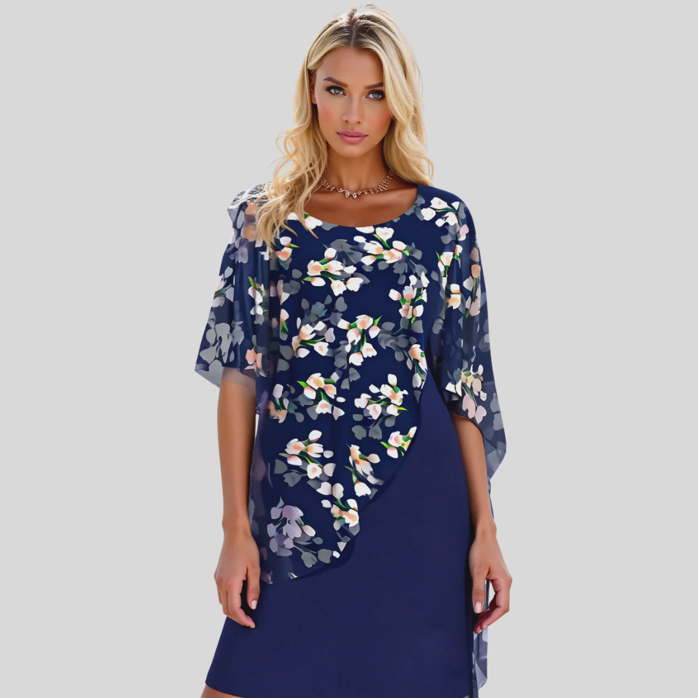Midi Tailored Dress Women Regular Fit Business Casual Summer