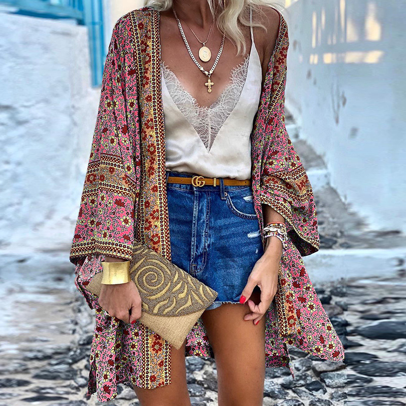Cardigan Women Loose Fit Casual Boho