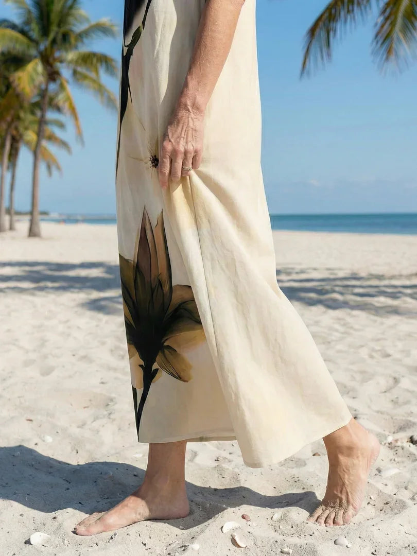 Maxi Dress Women Sleeveless Relaxed Fit Casual