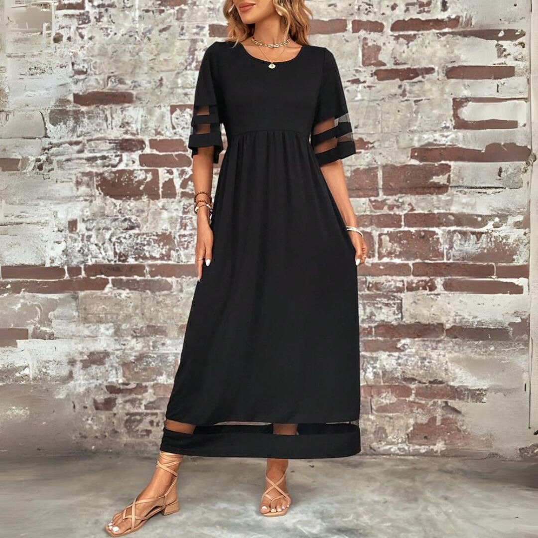 Dress Women Regular Fit Casual Elegant