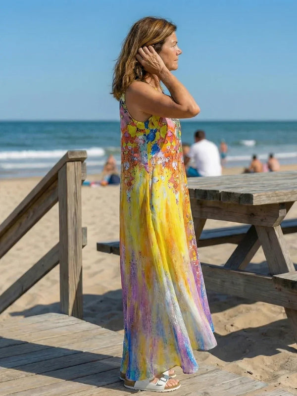 Maxi Dress Women Relaxed Fit Casual Summer