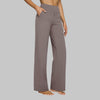 Elegant Straight Leg Trousers Women Regular Fit Casual