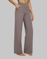 Elegant Straight Leg Trousers Women Regular Fit Casual