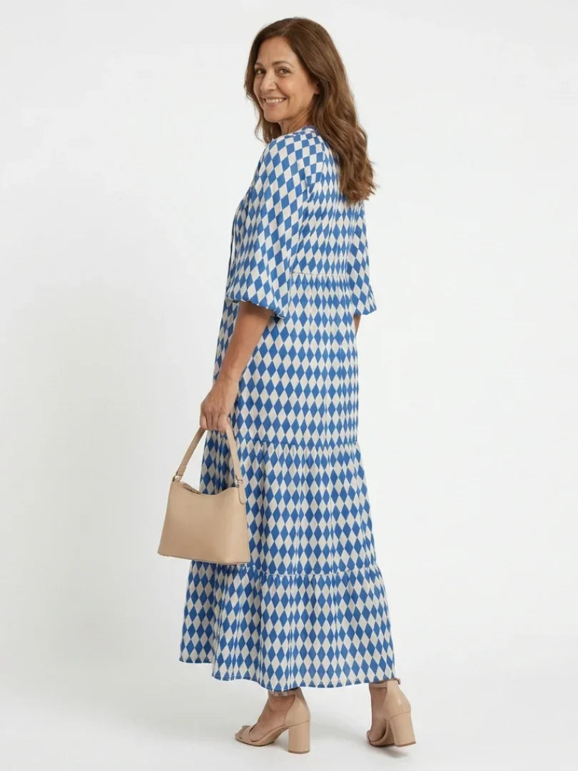 Midi Dress Women Relaxed Fit Casual Summer