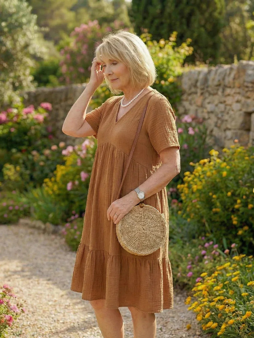 Woven Dress Women Relaxed Fit Casual Summer