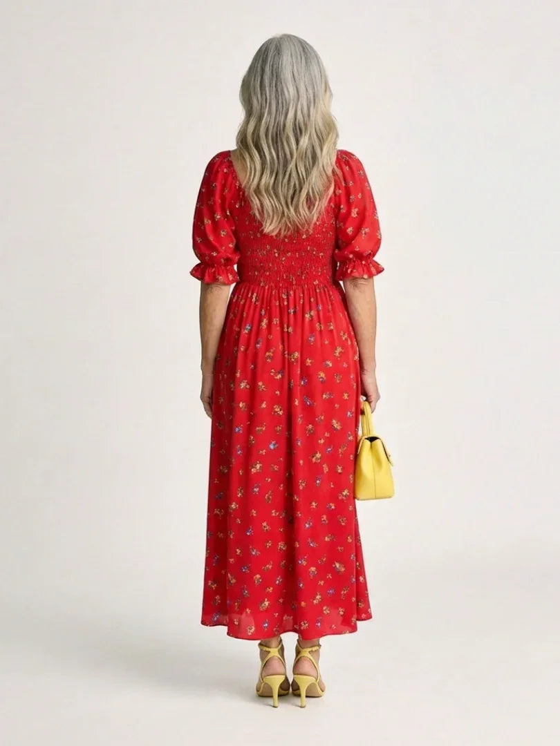 Midi Dress Women Relaxed Fit Casual Summer