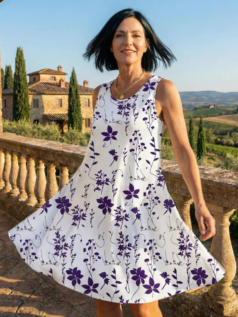 Garden Dress Women Relaxed Fit Casual Summer