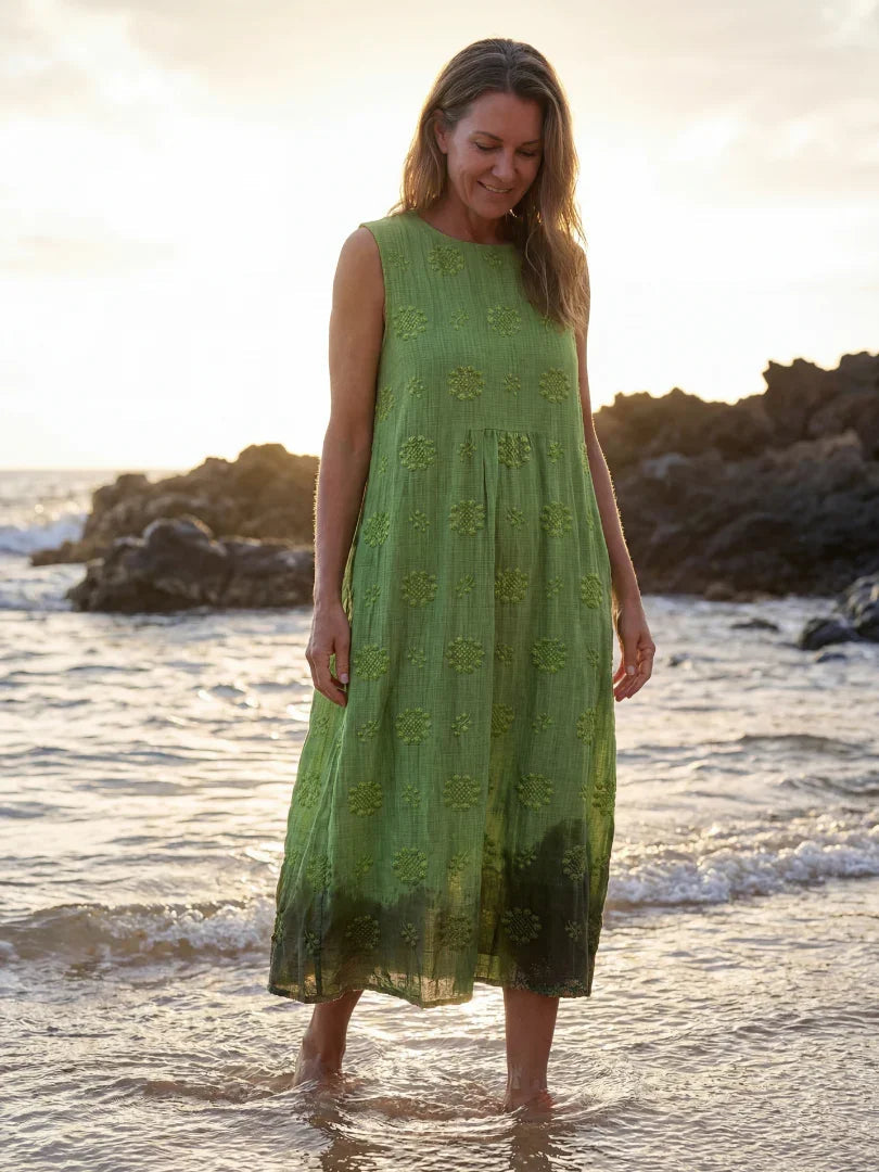 Midi Dress Women Relaxed Fit Casual Summer