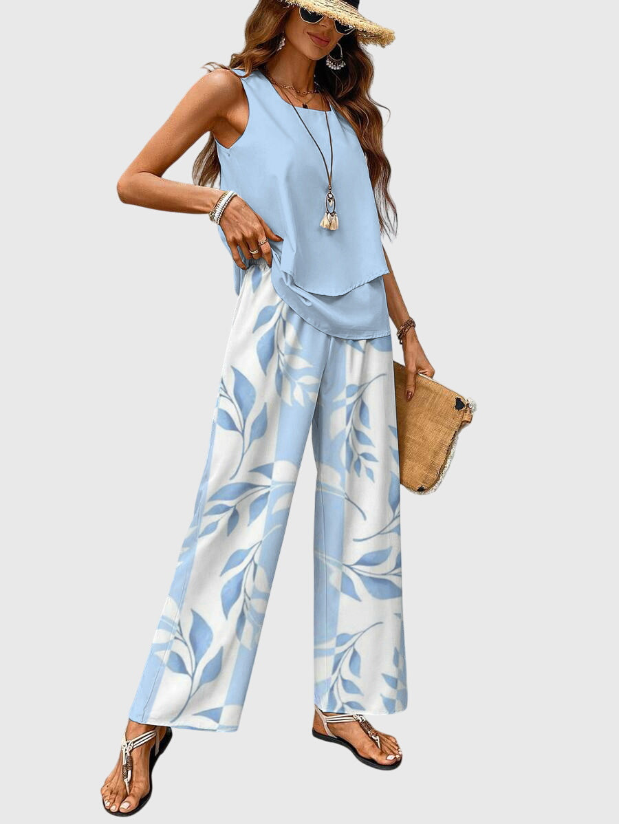 2-Piece Summer Set Women Relaxed Fit Casual