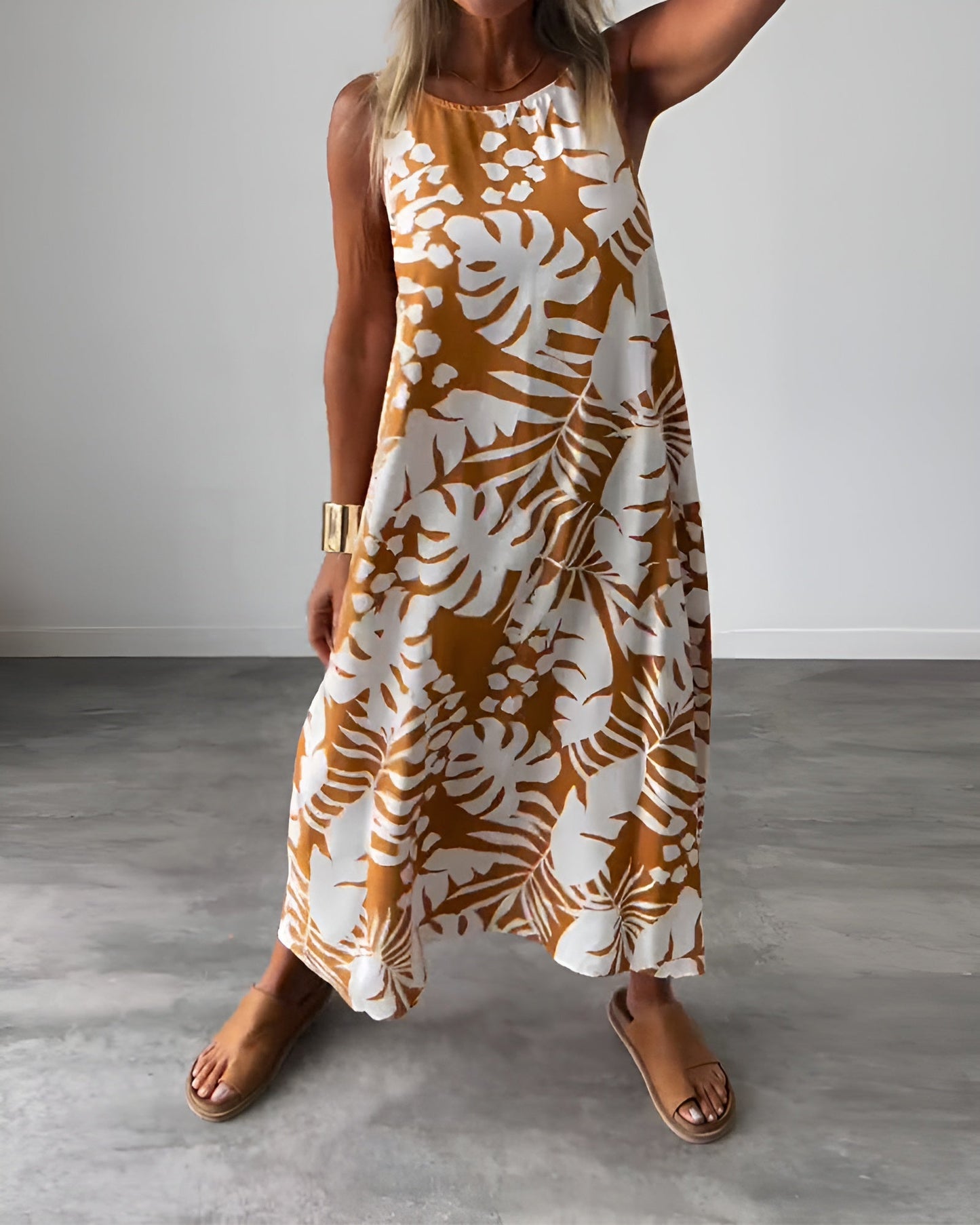 Sleeveless Dress Women Regular Fit Elegant Occasion