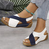 Two-Tone Sandals Women Regular Fit Casual Summer