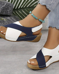 Two-Tone Sandals Women Regular Fit Casual Summer