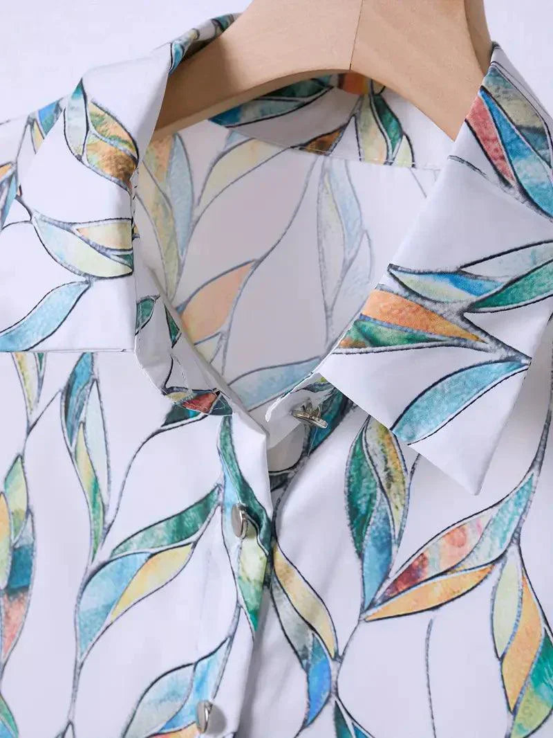 Blouse Women Loose Fit Casual Business