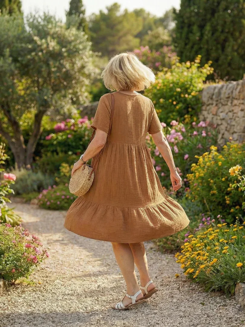 Woven Dress Women Relaxed Fit Casual Summer