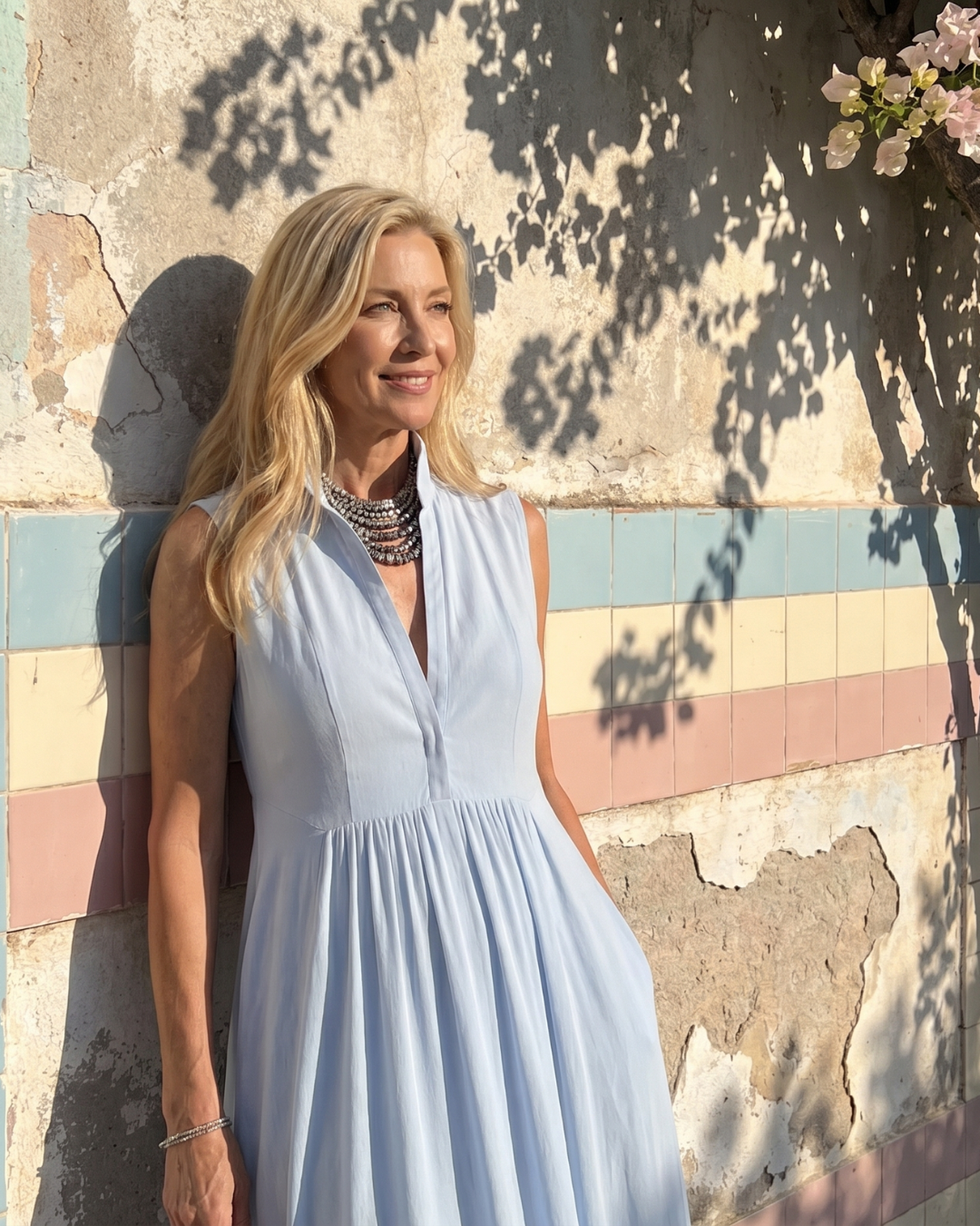 Sleeveless Collared Wide Leg Jumpsuit Women Relaxed Fit Casual Summer