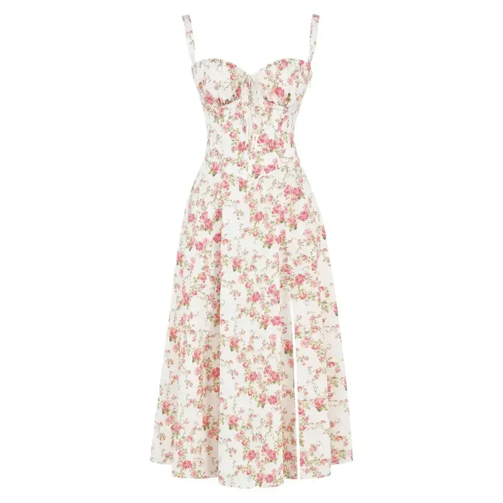 Strapless Waist Dress Women Slim Fit Casual Summer