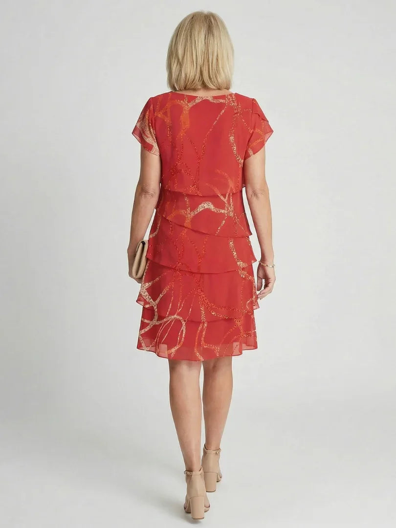 Knee Length Dress Women Relaxed Fit Casual