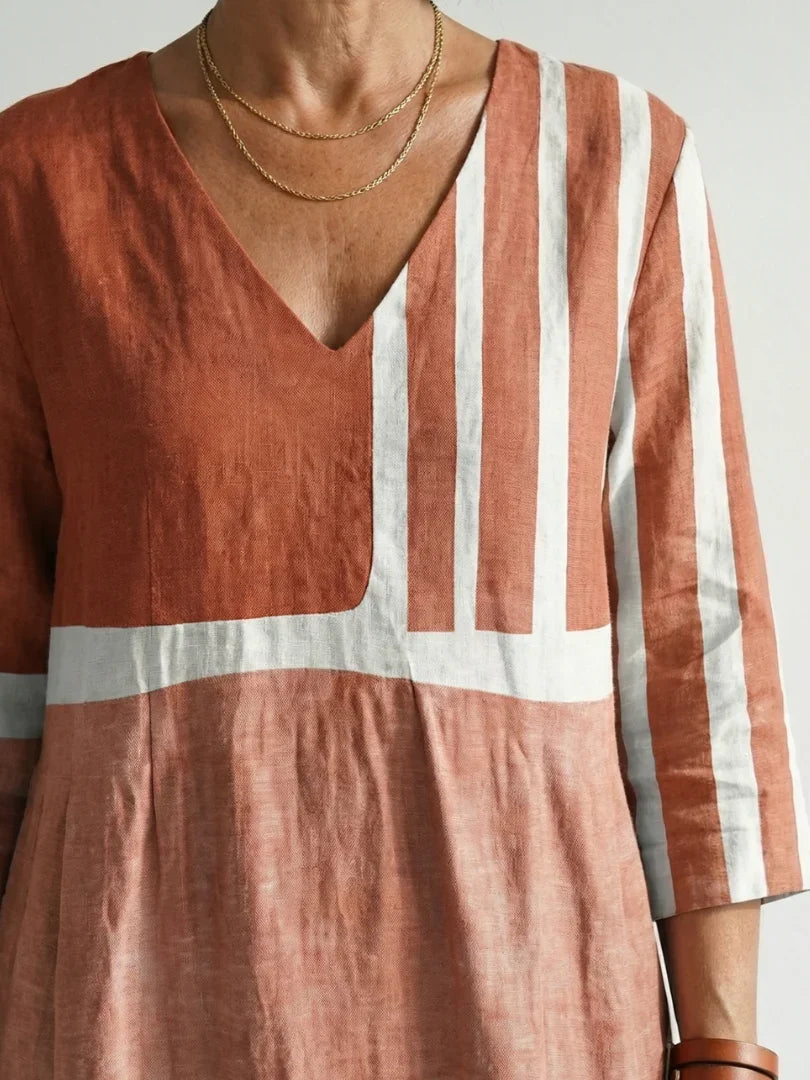 Midi Dress Women Relaxed Fit Casual