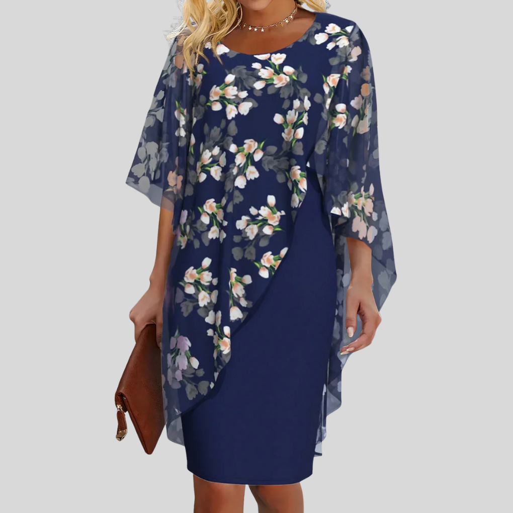 Midi Tailored Dress Women Regular Fit Business Casual Summer