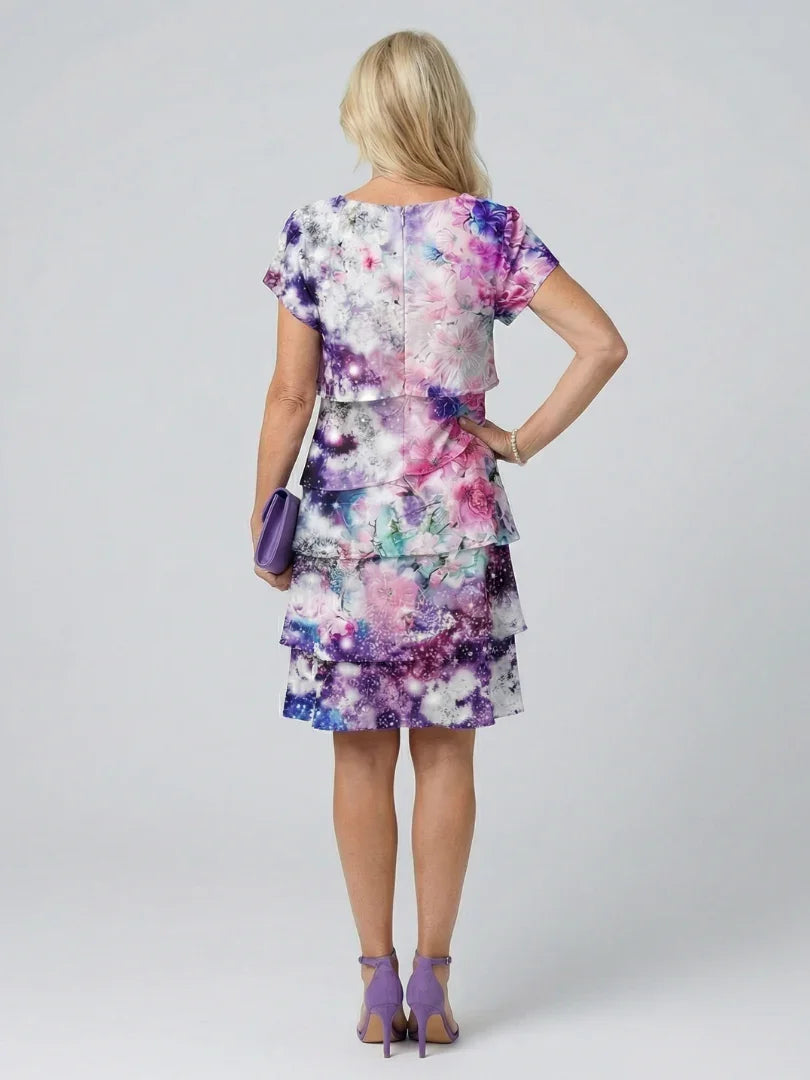 Knee-Length Dress Women Relaxed Fit Casual Summer