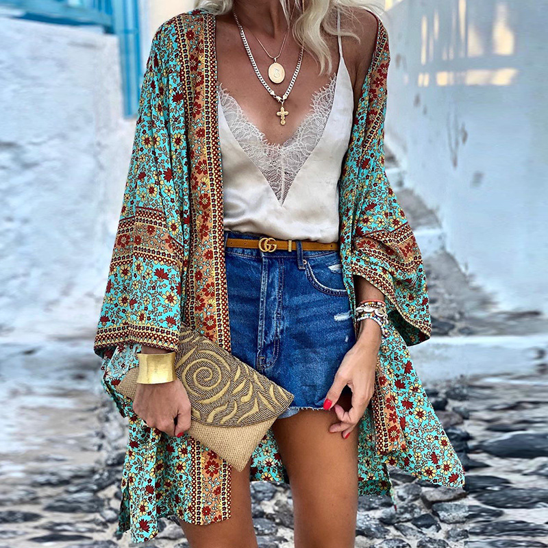 Cardigan Women Loose Fit Casual Boho