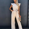 Wide-Leg Jumpsuit Women Regular Fit Formal Occasion