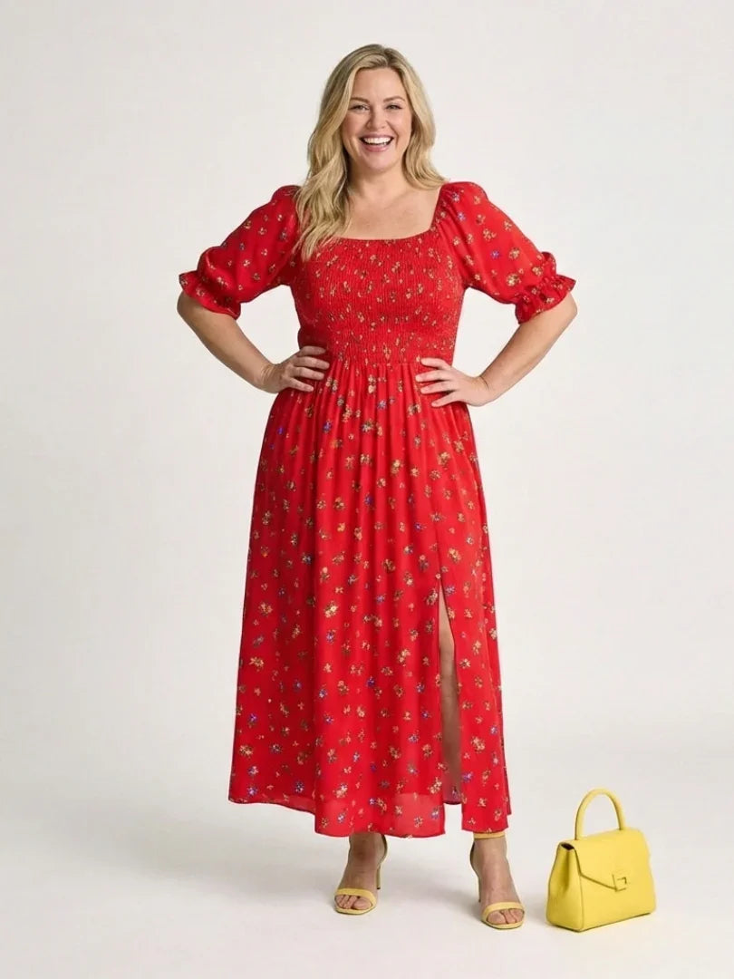 Midi Dress Women Relaxed Fit Casual Summer