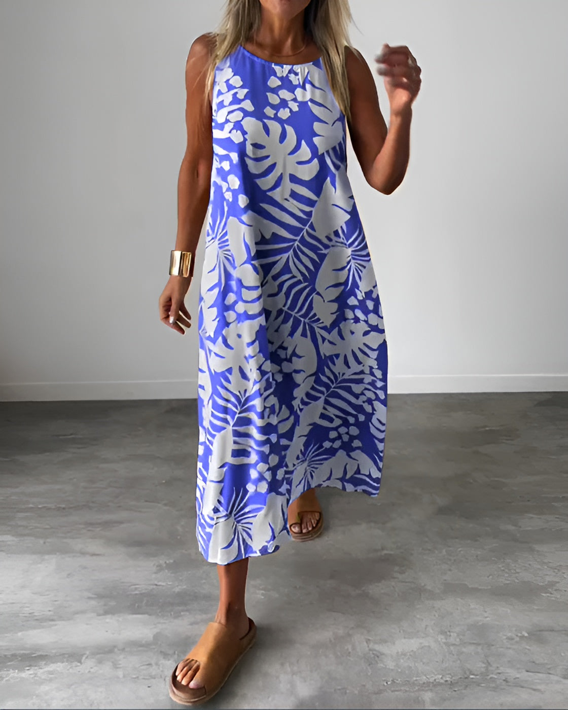 Sleeveless Dress Women Regular Fit Elegant Occasion