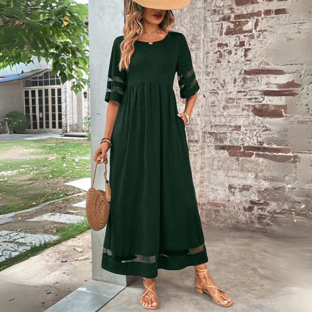 Dress Women Regular Fit Casual Elegant