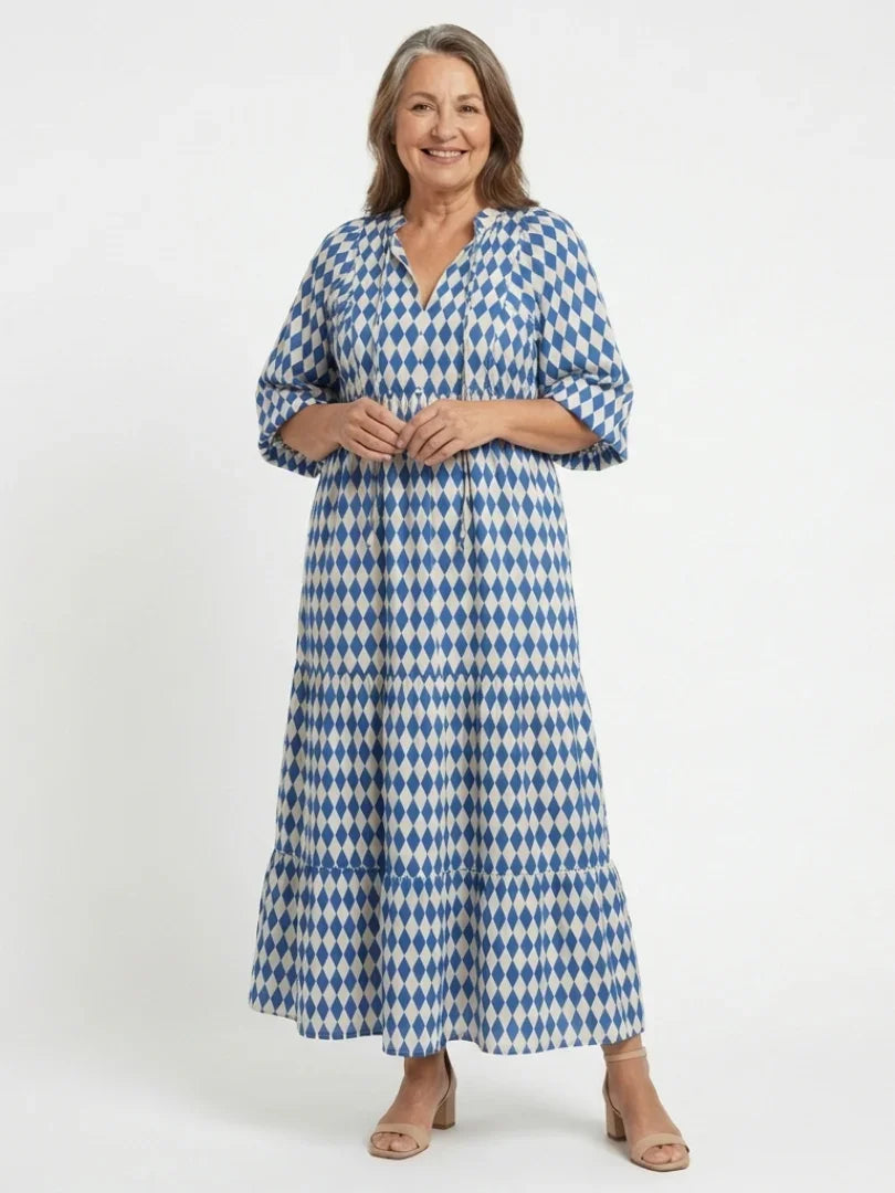 Midi Dress Women Relaxed Fit Casual Summer