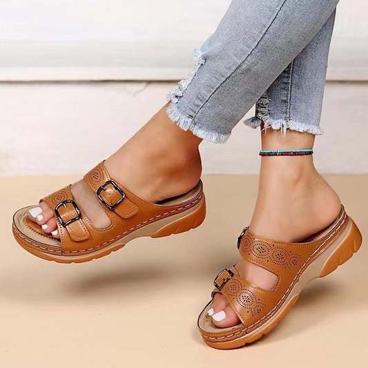 Soft Sandals Women Regular Fit Casual Summer