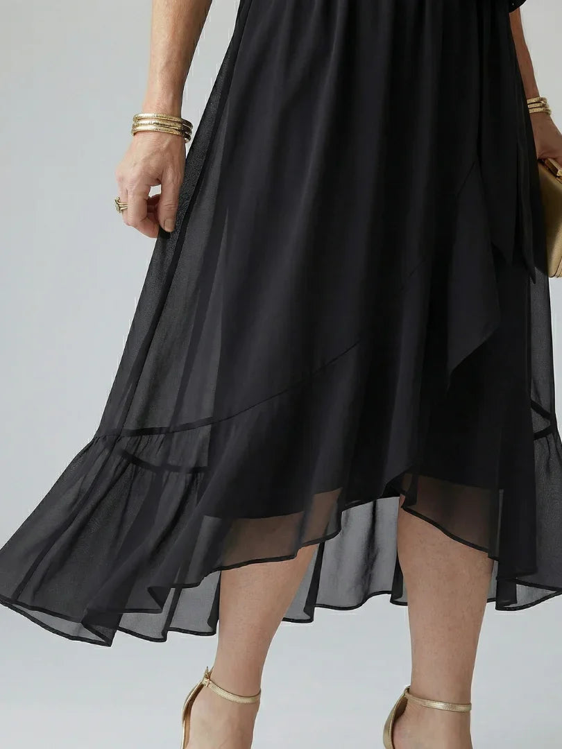 Midi Dress Women Relaxed Fit Casual