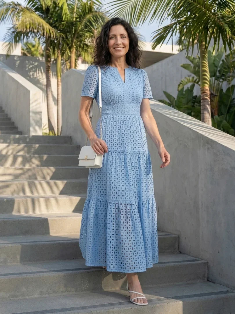 Midi Dress Women Relaxed Fit Casual Summer