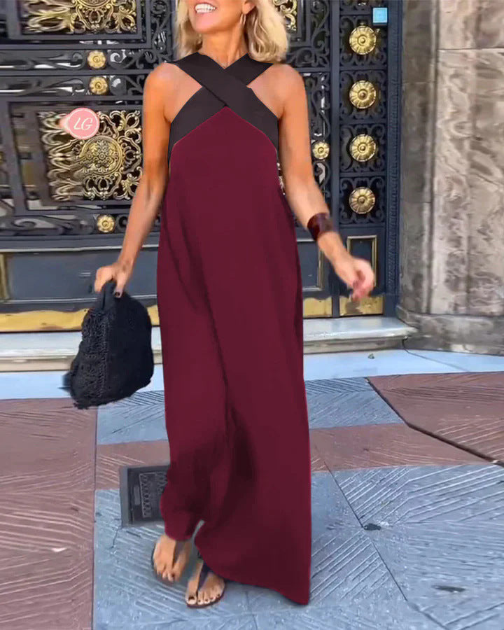 Maxi Dress Women Regular Fit Casual Summer